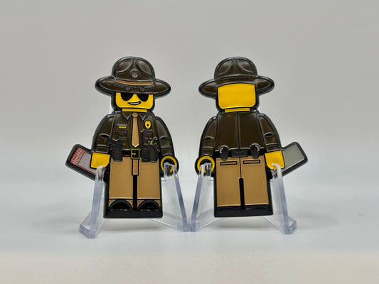 State Trooper Toy Figure Coin